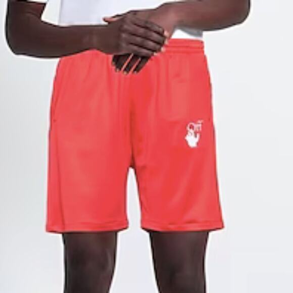 OFF-WHITE™ Brick Red Shorts M - Picture 5 of 16